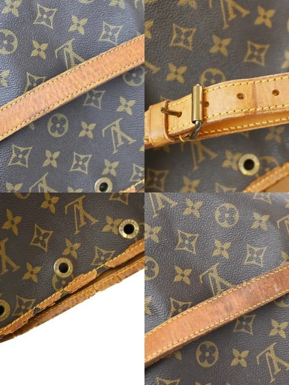 LOUIS VUITTON Noe GM Drawstring Shoulder Bag Monogram Leather BN M42224 35YJ389